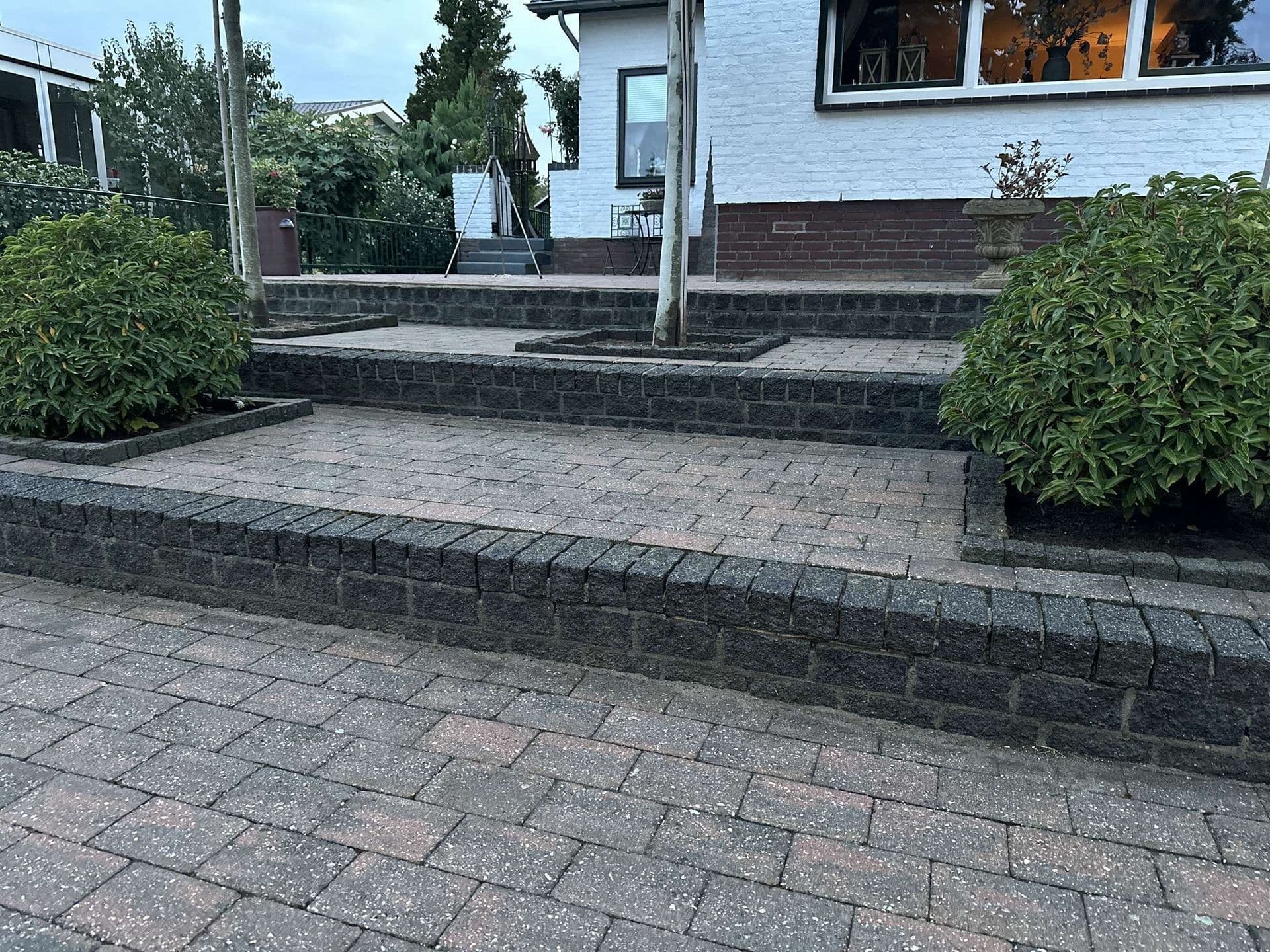 Professioneel gereinigd terras in Venlo door Hogedruk Venlo